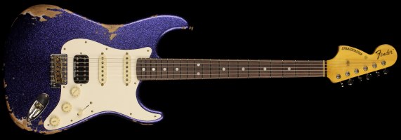 Fender Custom 1969 Stratocaster Heavy Relic Purple Sparkle (SN 