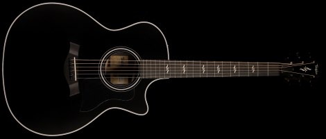 Taylor 414ce-R LTD Blacktop Blacktop (SN: 1208292143) | Gino Guitars